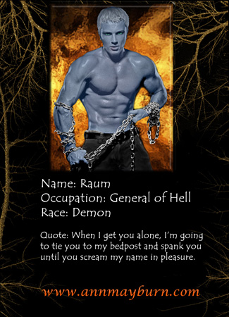 Raum, demon and General of Asomdeous's army in Hell